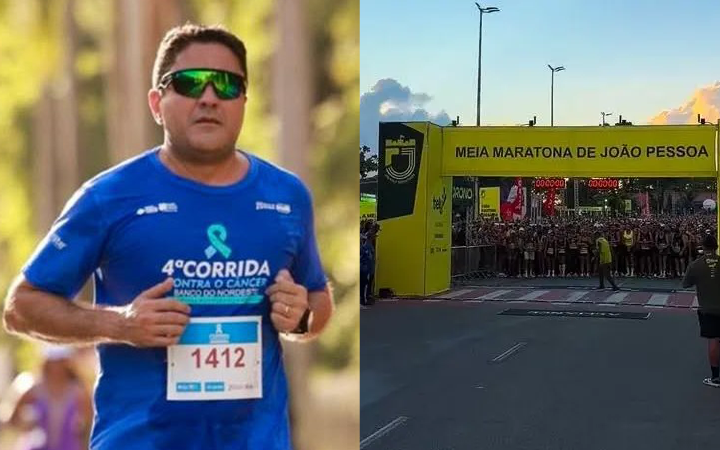 Corredor de 48 anos morre após mal-súbito durante prova em João Pessoa