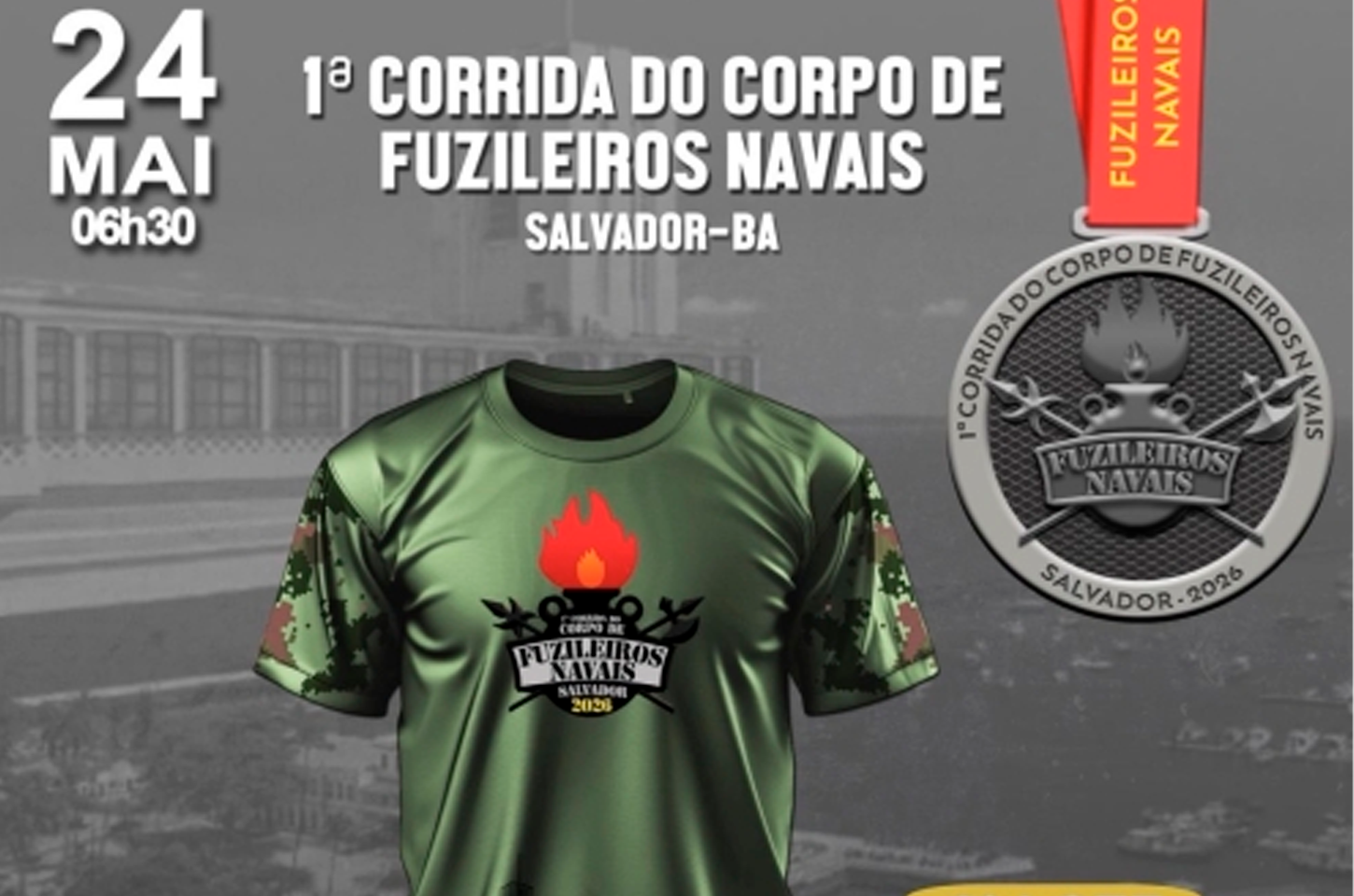 1ª CORRIDA DO CORPO DOS FUZILEIROS NAVAIS