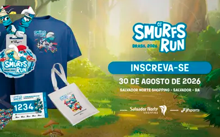 SMURFS RUN SALVADOR NORTE SHOPPING