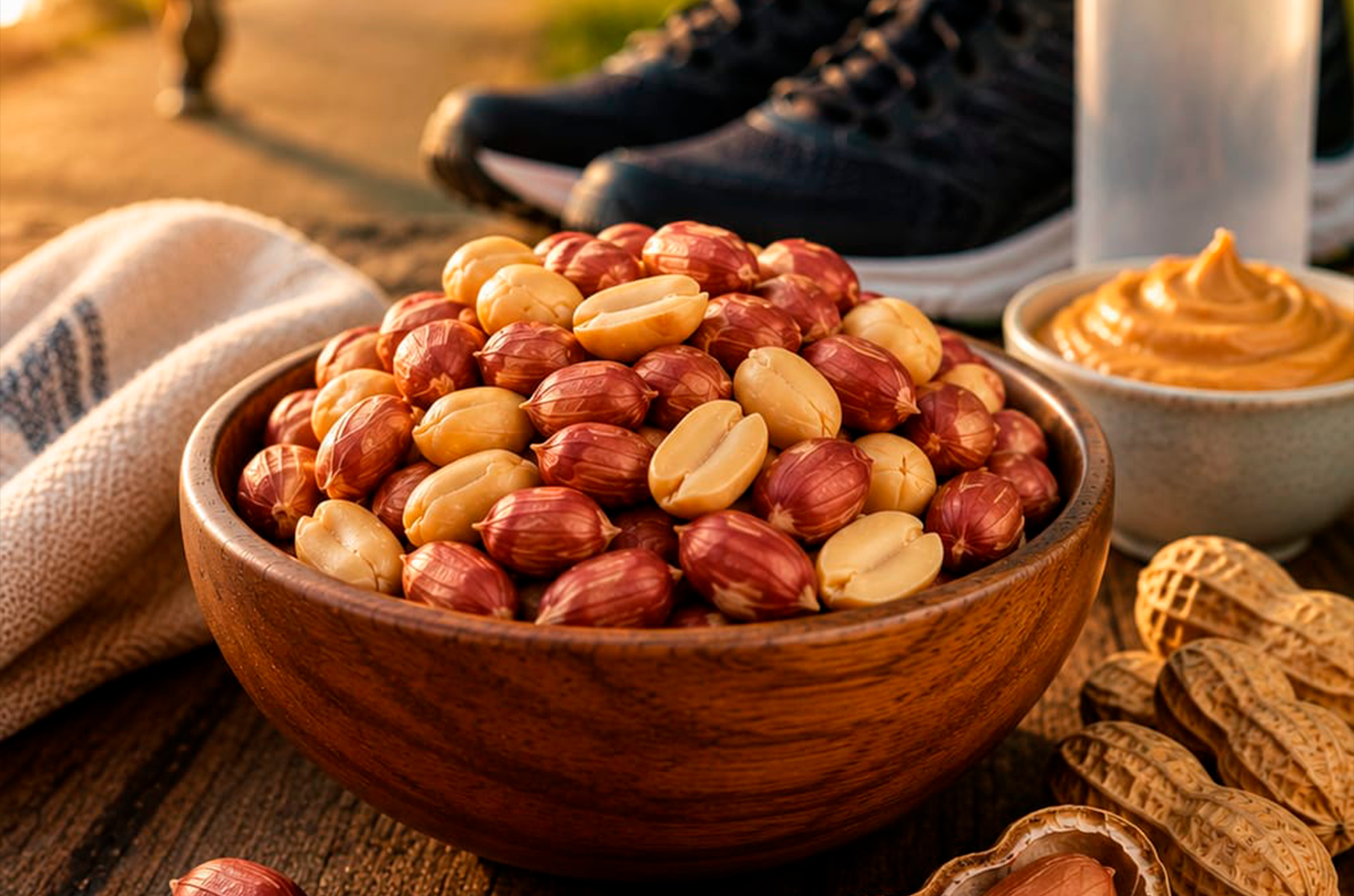 Barato, nutritivo e aliado dos corredores: ciência explica os benefícios do amendoim