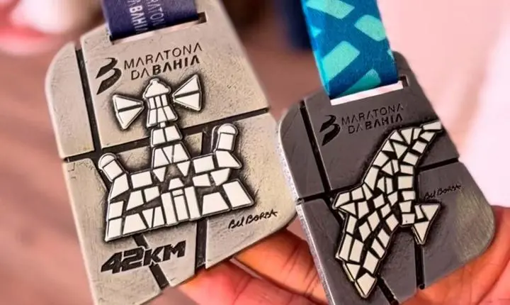 Maratona da Bahia apresenta medalha assinada por Bel Borba e percurso da prova